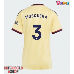 Arsenal Cristhian Mosquera #3 Tredje trøje Dame 2026-27 Kort ærmer Arsenal Cristhian Mosquera #3 Tredje trøje Dame 2026-27 Kort ærmer